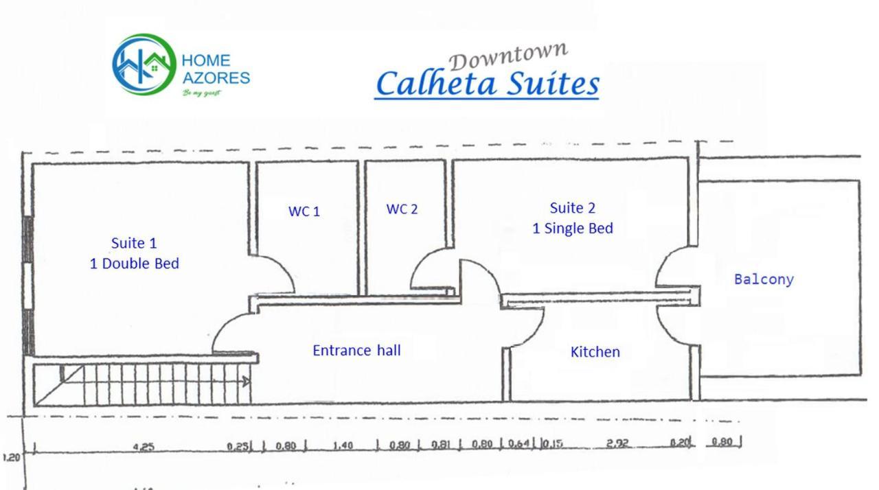 Home Azores - Calheta Suites Downtown Ponta Delgada  Ngoại thất bức ảnh